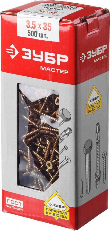 Саморезы универсальные ЗУБР 4-300391-35-035