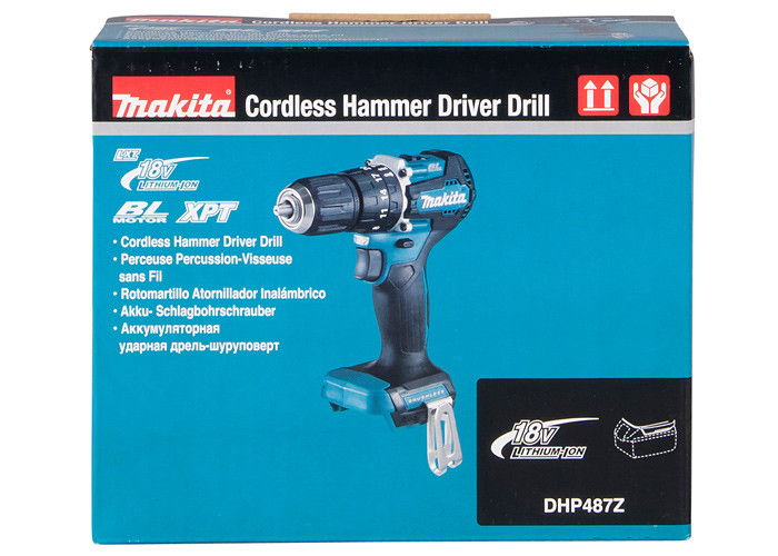 Аккумуляторный ударный шуруповерт MAKITA DHP487Z