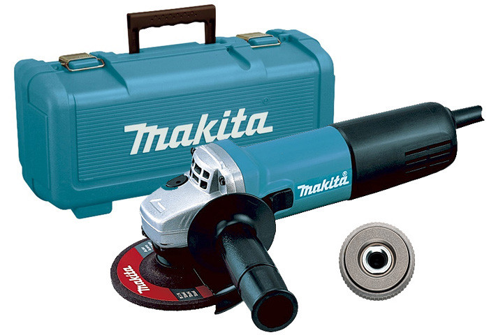 Болгарка (УШМ) MAKITA 9558HNG + кейс 824806-0 + быстрозажимная гайка