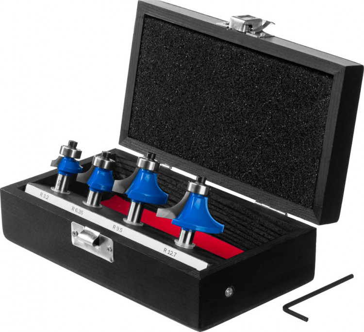 Набор профильных фрез ЗУБР 28795-H4-2