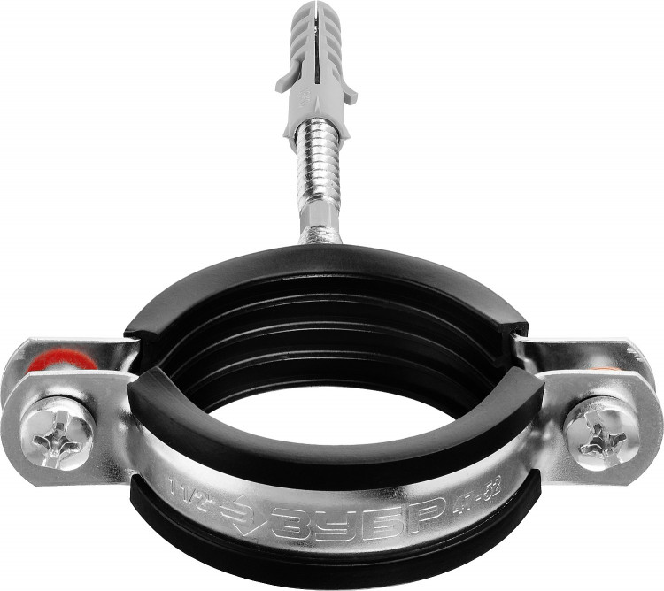 Хомут для труб металлический ЗУБР 37866-47-52