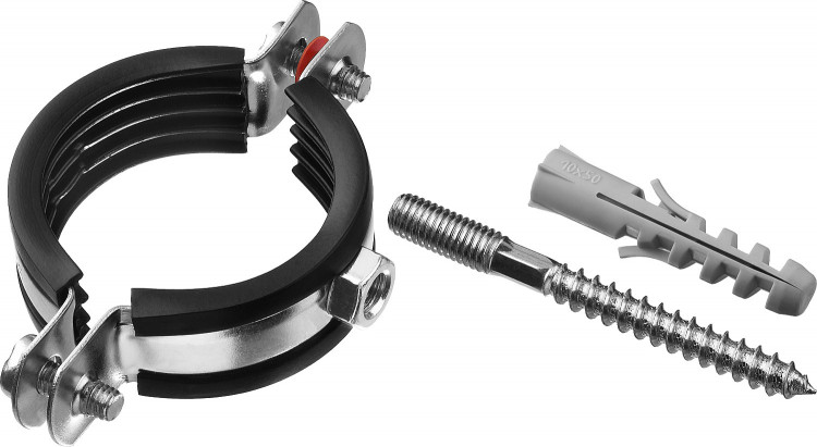 Хомут для труб металлический ЗУБР 37866-47-52