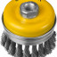 Щетка крацовка чашечная для УШМ STAYER 35137-080