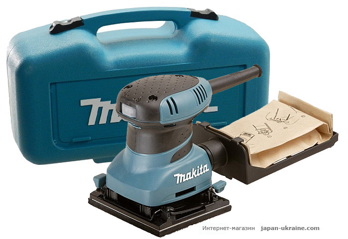 Вибрационная шлифмашина MAKITA BO4555 + кейс 824562-2