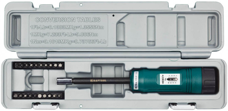 Динамометрическая отвертка KRAFTOOL модель 64030