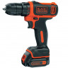 Аккумуляторная дрель-шуруповерт BLACK&DECKER BDCDD12