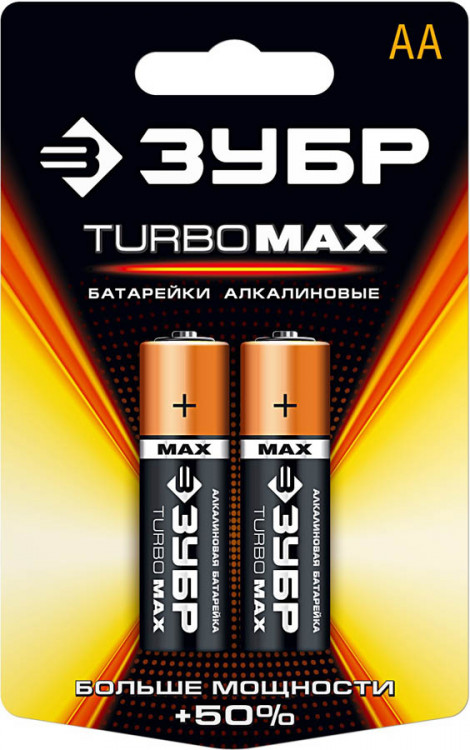 Батарейка алкалиновая TURBO MAX 59206-2C применяется в качестве источника энергии