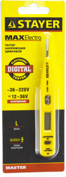 Тестер напряжения STAYER 45290