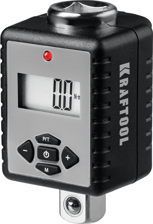 Электронный динамометрический адаптер с переходниками KRAFTOOL DIGITAL-A 64044-200