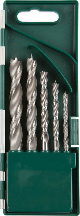 Набор спиральных сверл по дереву KRAFTOOL 29400-H5
