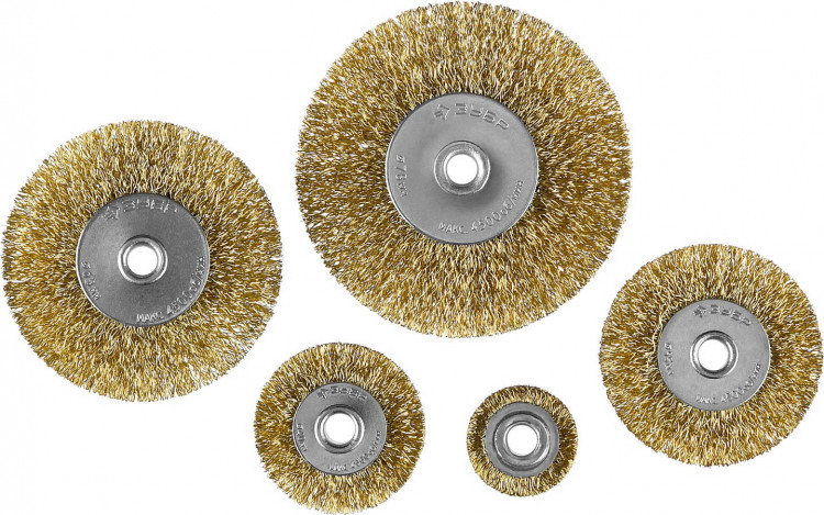 Набор щеток дисковых для дрели ЗУБР 3521-H5_z02