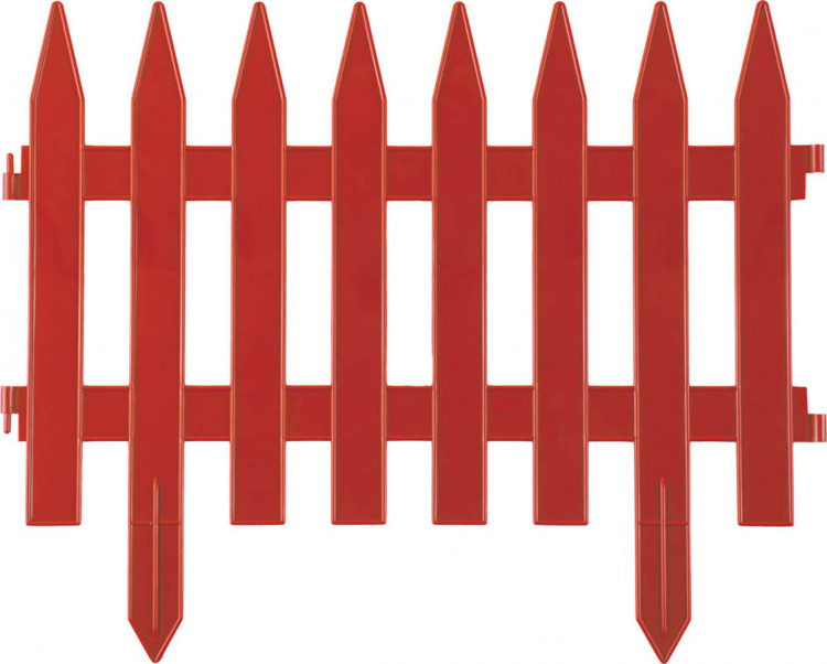 Специальные высококачественные долговечные декоративные заборы GRINDA 422201-T призваны красиво украсить сад при проведении ландшафтных работ. Различные формы и цвета способны воплотить любые творческие замыслы