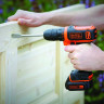 Аккумуляторная дрель-шуруповерт BLACK&DECKER BDCDD12B
