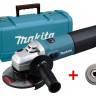 Болгарка (УШМ) MAKITA 9565CVR + кейс 824806-0 + быстрозажимная гайка