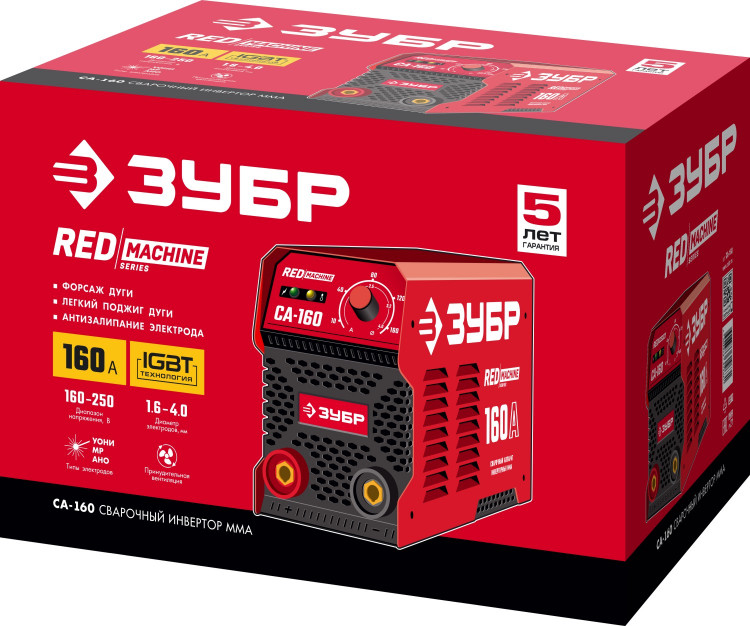 Сварочный инвертор ЗУБР СА-160