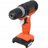 Аккумуляторная дрель-шуруповерт BLACK&DECKER BDCDD12USB