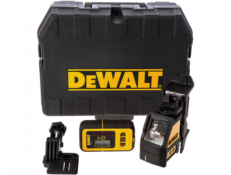 Лазер самовыравнивающийся 2-х плоскостной DeWALT DW088KD