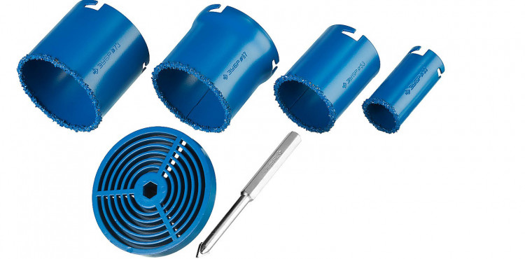 Набор буровых коронок с твердосплавным напылением ЗУБР 33350-H6_z01