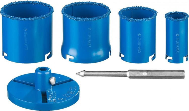 Набор буровых коронок с твердосплавным напылением ЗУБР 33350-H6_z01