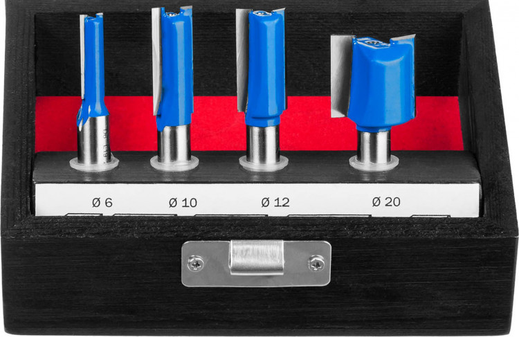 Набор профильных фрез ЗУБР 28795-H4-1