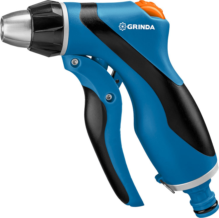 Пистолет поливочный, GRINDA курок сзади