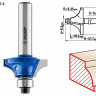 Фреза кромочная калевочная ЗУБР 28700-25.4