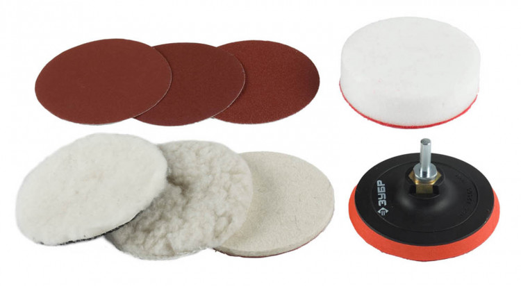 Набор полировальных насадок ЗУБР 3591-115-H7