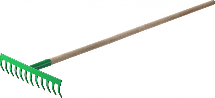 Грабли прямые с черенком РОСТОК 421901-12