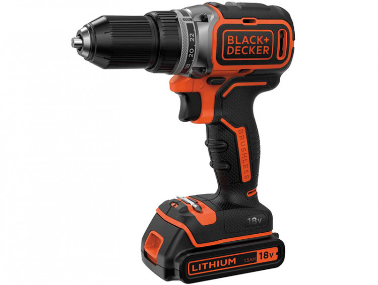 Аккумуляторная дрель-шуруповерт BLACK&DECKER BL186KB
