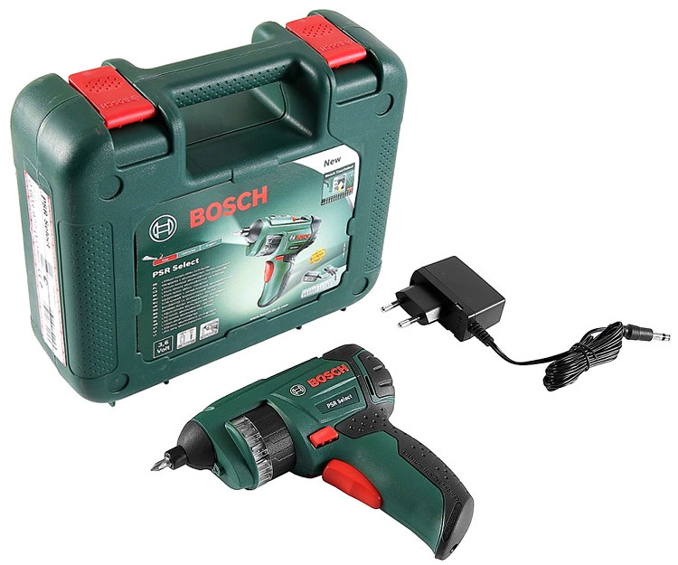Аккумуляторный шуруповерт BOSCH PSR Select Micro USB