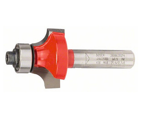 Карнизная фреза BOSCH Expert S8/R6,35/D25,4/L12,7