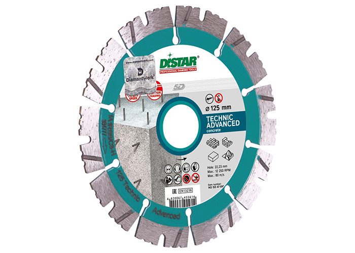 Алмазный диск DISTAR 1A1RSS/C3-H 125 Technic Advanced