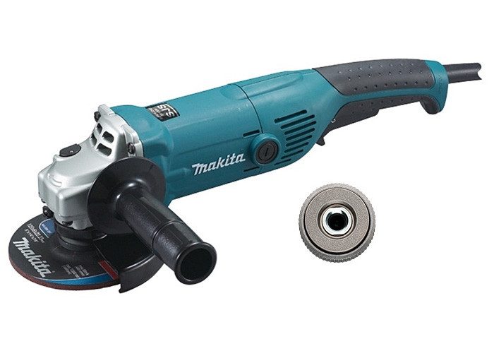 Болгарка (УШМ) MAKITA GA5021C + быстрозажимная гайка