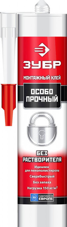 Монтажный клей особопрочный, 41338