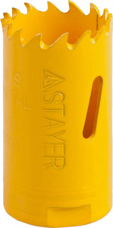 Буровая коронка биметаллическая универсальная STAYER 29547-029