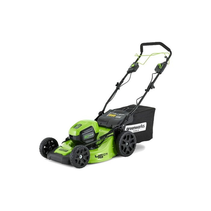 Газонокосилка самоходная, аккумуляторная Greenworks GD60LM46SPK4, 60V, 46 см, с 1хАКБ 4 А.ч. и ЗУ