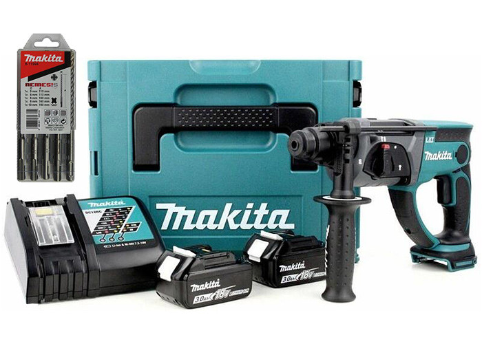 Аккумуляторный перфоратор MAKITA SET-DHR202RFJ+B-11994