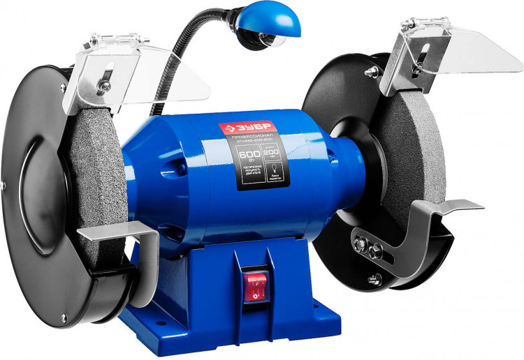Станок точильный ЗУБР ЗТШМЭ-200-600