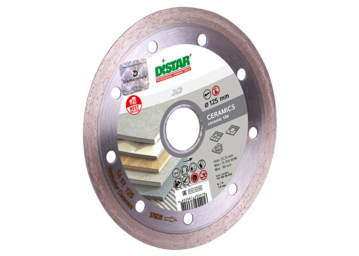 Алмазный диск DISTAR 1A1R 125 Bestseller Ceramics