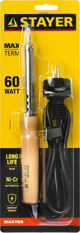 Электропаяльник непрерывного нагрева STAYER 55310-60