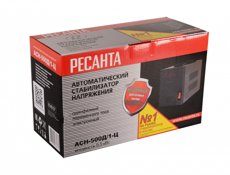 Стабилизатор напряжения Ресанта АСН-500Д/1-Ц