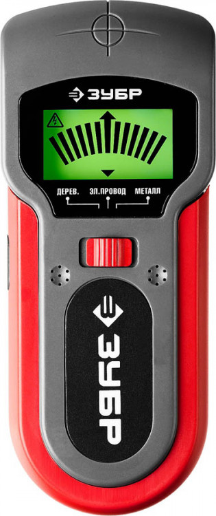 Детектор проводки и металла ЗУБР 45265