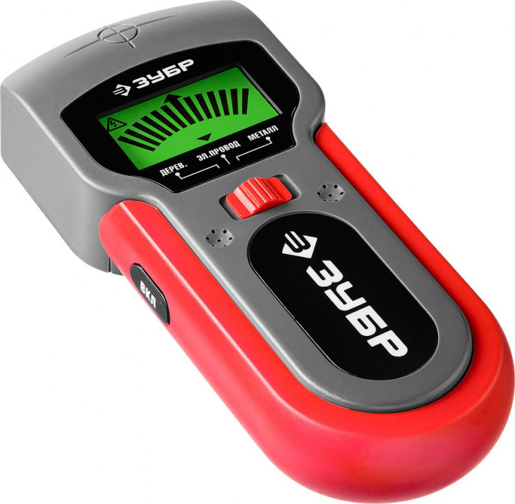 Детектор проводки и металла ЗУБР 45265