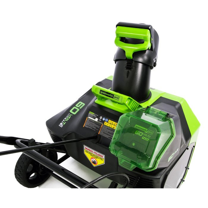 Снегоуборщик аккумуляторный Greenworks GD60STK4 60V c АКБ 4АЧ и ЗУ