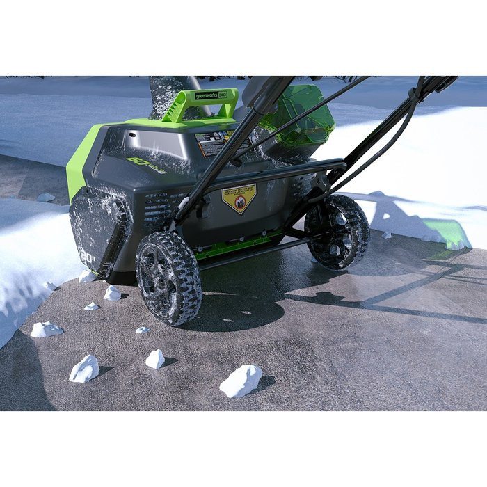 Снегоуборщик аккумуляторный Greenworks GD60STK4 60V c АКБ 4АЧ и ЗУ