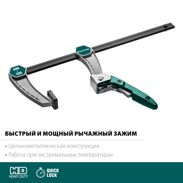 Cтрубцина быстрозажимная KRAFTOOL 32019-120-300