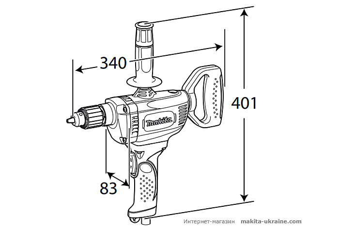 Дрель MAKITA DS4011