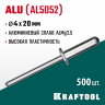 Алюминиевые заклепки KRAFTOOL 311701-40-20
