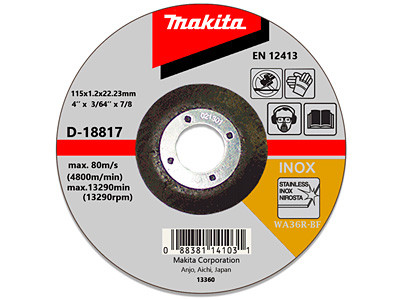 Отрезной диск MAKITA D-18817