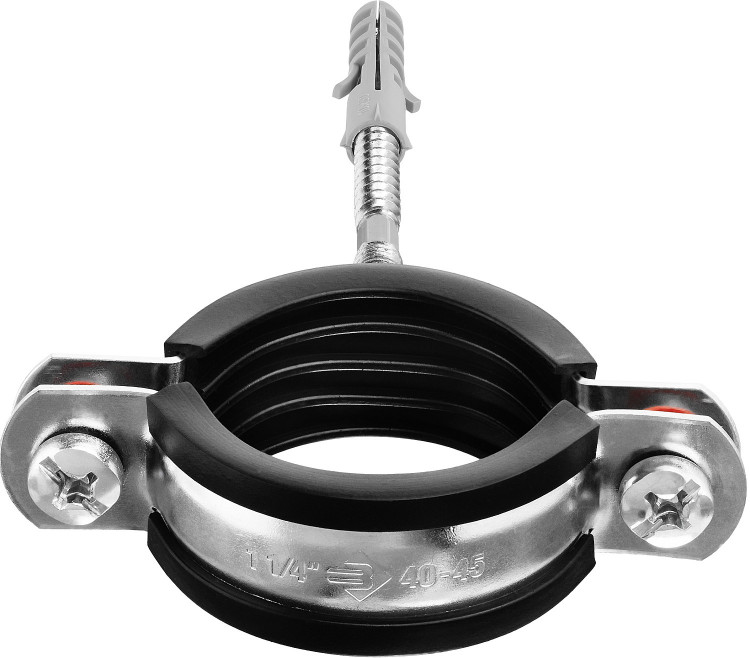 Хомут для труб металлический ЗУБР 37866-40-45